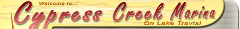 Welcome to Cypress Creek Marina on Lake Travis